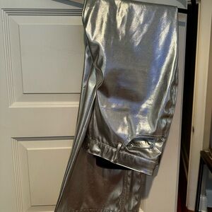 Wild Fable Silver Metallic Pants